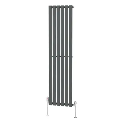 (1600 x 410mm Single) NRG Horizontal Vertical Designer D-shape Radiator Single Double Panel Bath