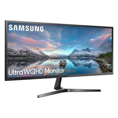 Samsung LS34J552WQRXXU 34" SJ55 Ultra Wide WQHD 1440p LED Monitor - 3440x1440, HDMI, DisplayPort