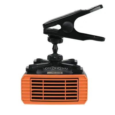 (Orange, 24V) 12V/24V Car Portable Electric Heater Heating Cooling Fan Windscreen Defroster Demi