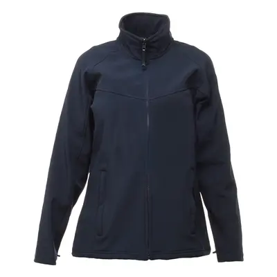 (14 UK, Navy/Navy) Regatta Ladies Uproar Softshell Wind Resistant Jacket