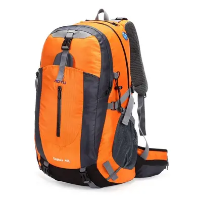 (Orange) 40L Waterproof Outdoor Sport Travel Backpack Mountain Climbing Camping Hiking Knapsack 