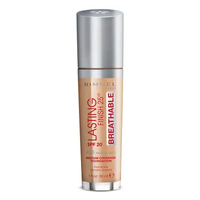 Rimmel London Lasting Finish Breathable Foundation, Natural Beige, ml