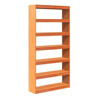 vidaXL Book Cabinet/Room Divider Bookcase Storage Bookshelf Solid Wood Pine