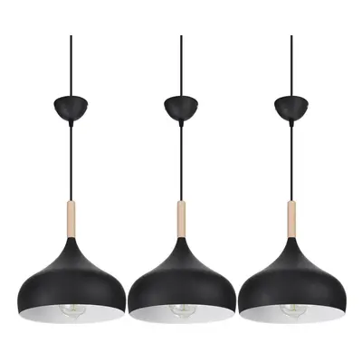 (3pcs) 1/3pcs Kitchen Pendant Light Bar Lamp Wood Pendant Lighting Modern Ceiling Light