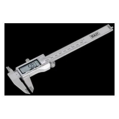 Digital Vernier Caliper 0-150mm(0-6") Stainless Steel