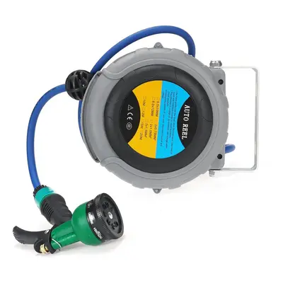 Hose Reel Retractable Automatic Flexible Garden Ceiling Mount Hose Reel