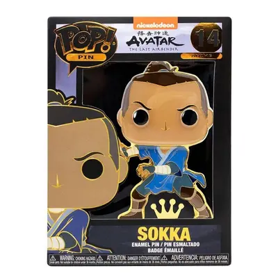 Funko Avatar Sokka Large Enamel POP Pin - CM