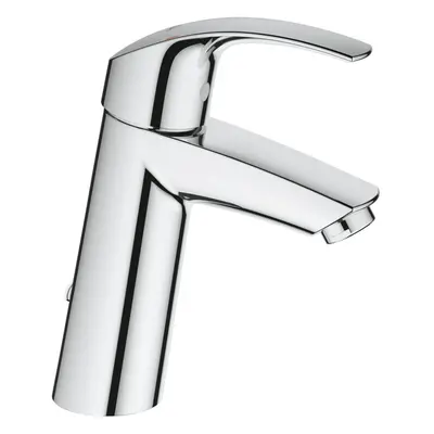 GROHE Eurosmart Basin Tap with Retractable Chain, Medium High Spout