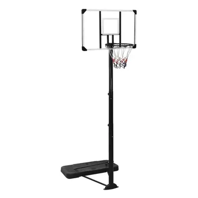 vidaXL Basketball Stand Transparent cm Polycarbonate Basketball Post