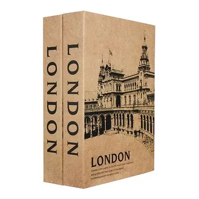 Barska Optics CB13056 Book Safe London To London Dual Book Lock Box