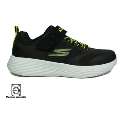 (9.5 (Children's)) GO RUN V2 - Goltran | Black/Yellow | Childrens Trainers