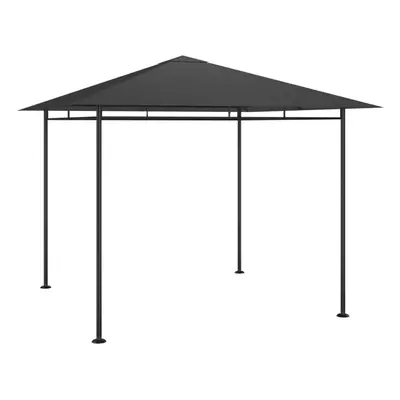 vidaXL Gazebo 3x3x2.7 m Anthracite g/mÂ² Outdoor Living Structure Canopy