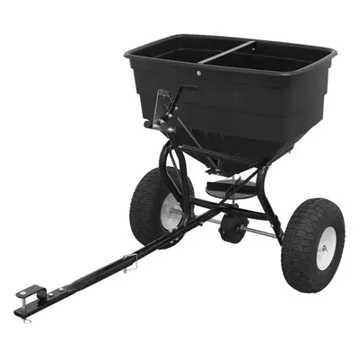 Tow Behind Broadcaster Spreader - 80kg Capacity Hopper - Degree Spray