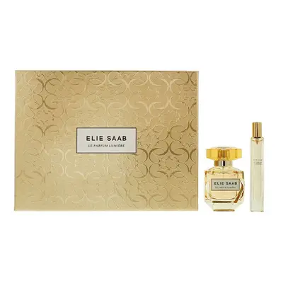 Elie Saab Le Parfum Lumiere Piece Gift Set: EDP 50ml - EDP 10ml Women Spray