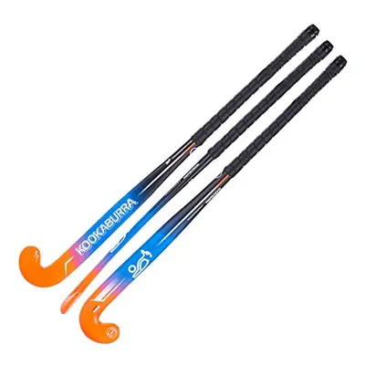 Unisex Youth Siren hockey stick junior stick, Blue/Orange, UK