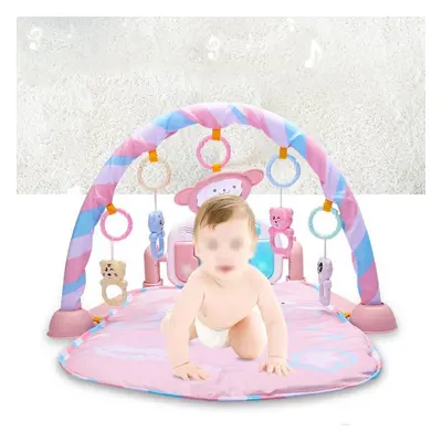 () Baby Play Mat Kick Lighting Pedal Piano Keyboard Music Playing Mats Exercise