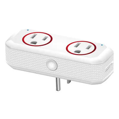 (Red) Smart WiFi Plug Remote Control Socket Outlet