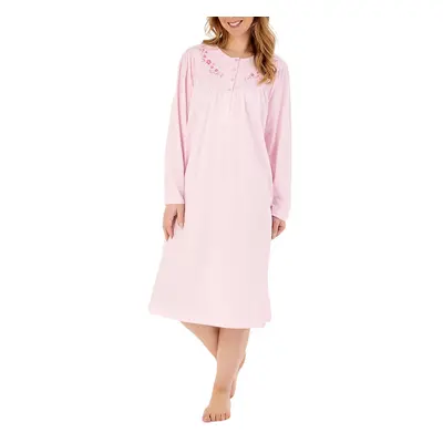 (Pink, 24/26) Slenderella ND88117 Women's Cotton Nightdress