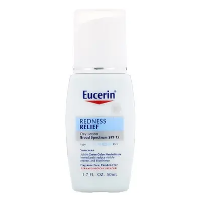 Eucerin, Redness Relief, Daily Lotion SPF 15, Fragrance Free, 50ml