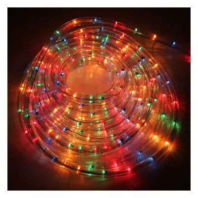 The Christmas Workshop 25m Multi-Coloured Chaser Rope Lights