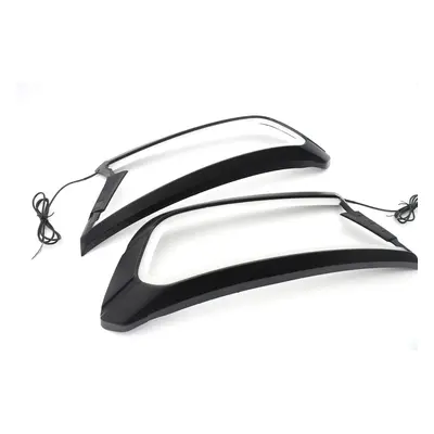 New Update LED DRL HeadLights Trim Cover For FORD RANGER T6 WILDTRAK