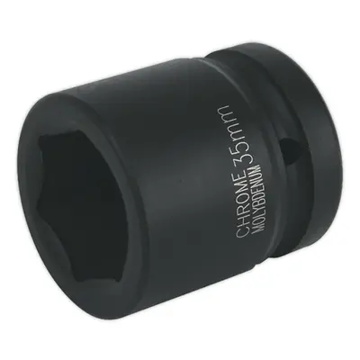 35mm Forged Impact Socket - Inch Sq Drive - Chromoly Impact Wrench Socket