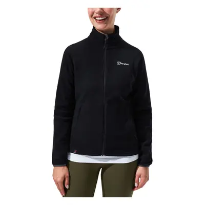 (14, Black/Black) Berghaus Womens Prism 2.0 Micro Full Zip Warm Winter Fleece Jacket