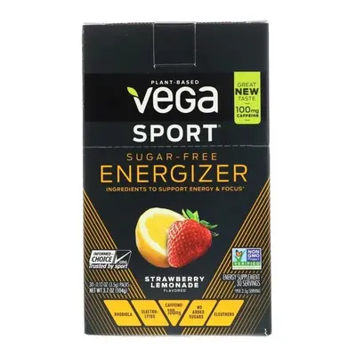 Vega Sport Sugar-Free Energzer Strwbry Lemonde 3.5gx30