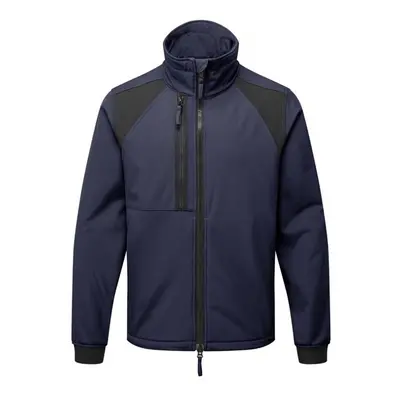 (M, Dark Navy) Portwest Mens Layer Soft Shell Jacket