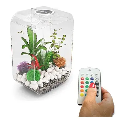 BiOrb LIFE 60L Clear Aquarium Fish Tank with Multi Colour LED Lighting