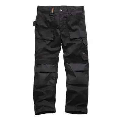 (30R, Black) Scruffs Mens Work Trousers