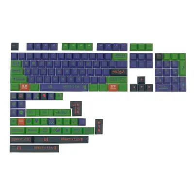 (Type1) Keys EVA Keycap Set Cherry Profile PBT Five-Sided Sublimation Custom Keycaps for Mechani