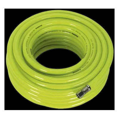 Air Hose High-Visibility 20m x Ø8mm with 1/4"BSP Unions