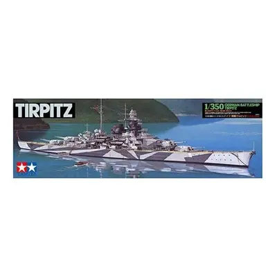 Tirpitz with stand - 1/350 Ship Model Kit - Tamiya