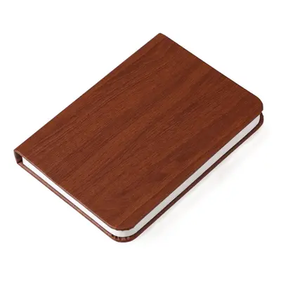 (PU Cover--Brown, 10x8x2.5cm) Fordable Night LED Book-light USB Rechargeable Magnetic color