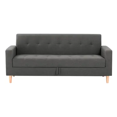 (3 Seater, Grey) Smart Sofa in a Box, Compact Chair with Storage