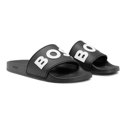 (7) Hugo Boss Italian-Made Slides UK