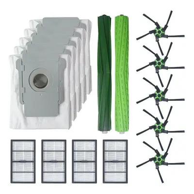 16pcs Replacements for iRobot S9 Vacuum Cleaner Parts Accessories Main Brushes*2 Side Brushes*5 