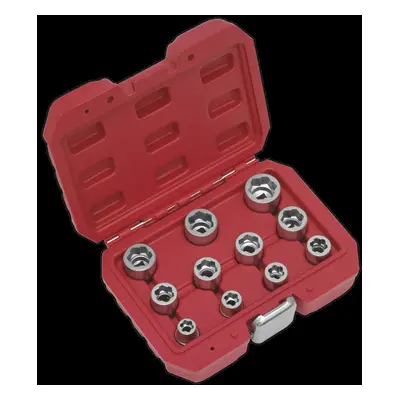 Bolt Extractor Socket Set 11pc 3/8"Sq Drive Metric