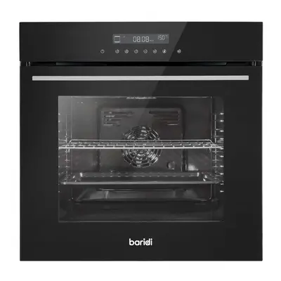 Baridi 60cm Built-In Function Fan Assisted, Electric Oven, Touchscreen, 72L Capacity - DH199