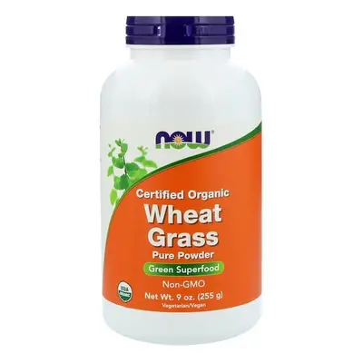 Now Foods, Certified Organic Wheat Grass, oz (255 g)