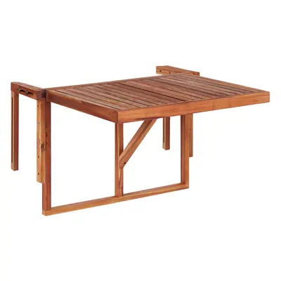 Garden Table Wood Dark Wood UDINE