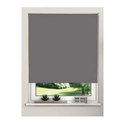 Trimmable Thermal Blackout Roller Blinds240cm Grey