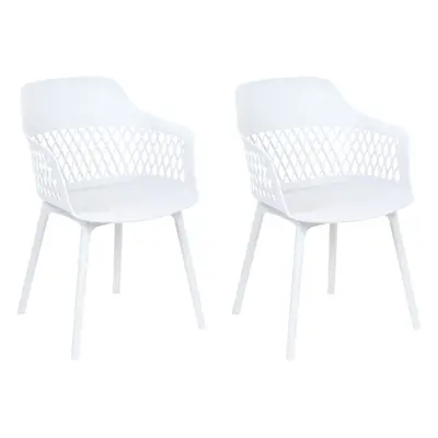 Set of Dining Chairs ALMIRA White