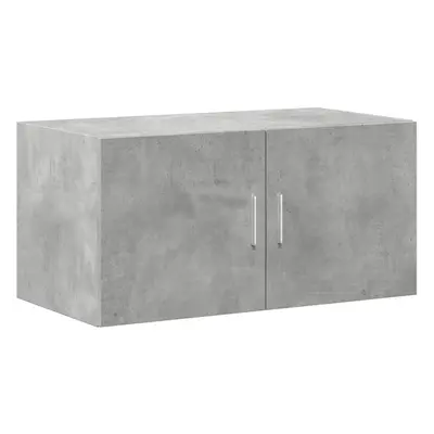 (concrete grey) vidaXL Wall Cabinet Bathroom Shelf Wall Hanging Cabinet White Engineered Wood