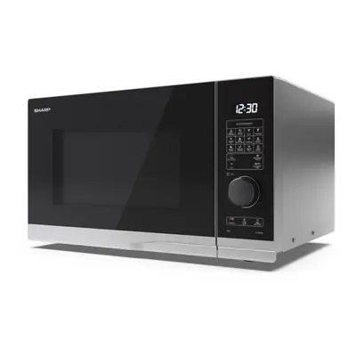 Sharp YC-PG254AU-S 25L 900W Microwave Oven with 1000W Grill Function - Silver