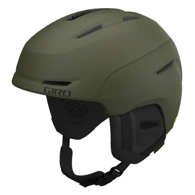 (S) Giro Neo MIPS Snow Helmet Matt Trail Green