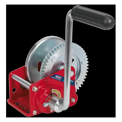 Geared Hand Winch with Brake 540kg Capacity