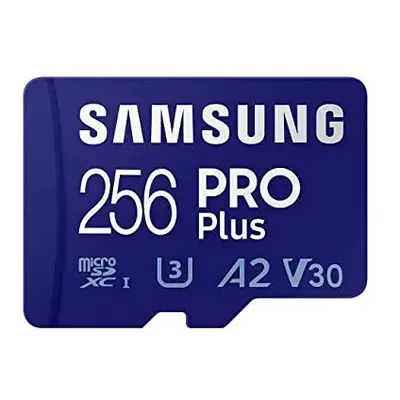 Samsung 256GB micro SD SDXC Class memory card U3 A2 4K Ultra HD upto 160MB/S with Adapter MB-MD2