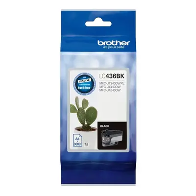 Brother LC436 Black Ink Cartridge Toner LC-436BK